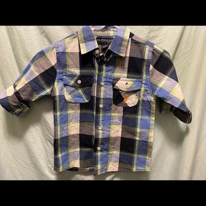 polo Kids cotton shirt. Long sleeve
